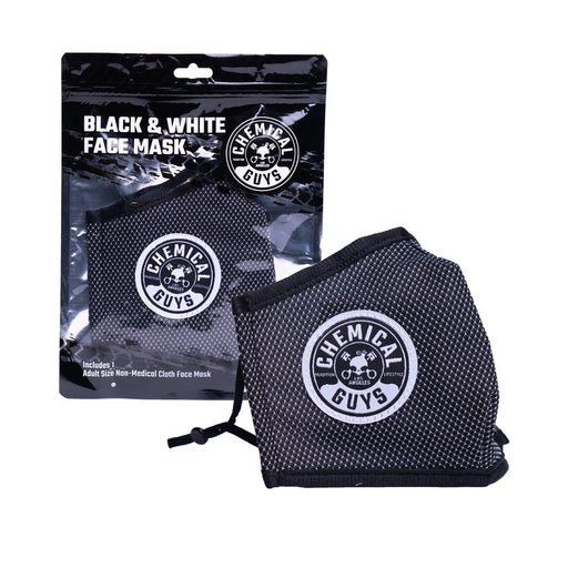 NEW Chemical Guys Black Pattern Face Mask - lovecarsnz - Chemical Guys - Clothing - SHEFM104 -