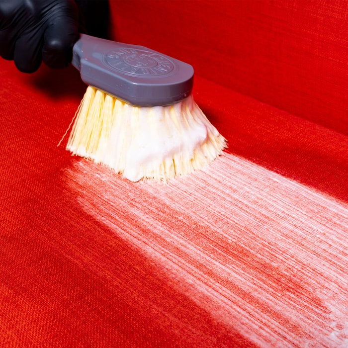 NEW Yellow Stiffy Brush for Carpets and Durable Surfaces - Lovecars - Chemical Guys - Cleaning - ACCG02 - 842850106347