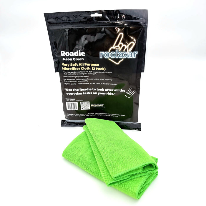 Roadie Soft All Purpose Cloth - Green Pop