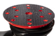 RockCar 15mm dual action polisher fitted with ventilated backing plate designed to improve airflow and cooling