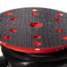 RockCar 15mm dual action polisher fitted with ventilated backing plate designed to improve airflow and cooling