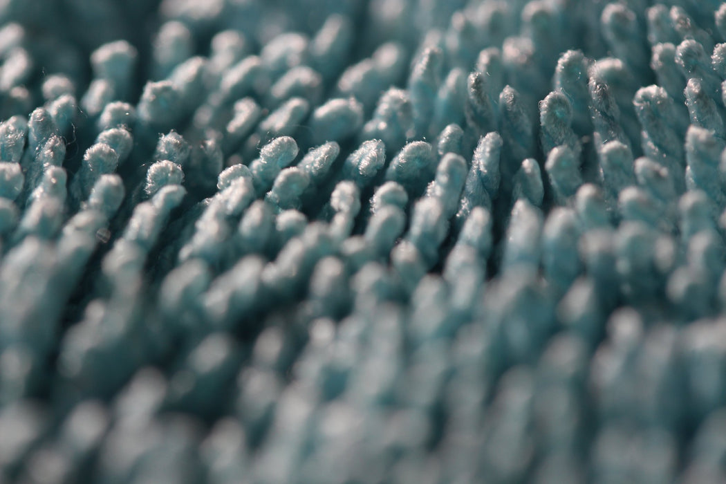 Macro texture shot of Rockcar Performer drying towel twisted loop weave