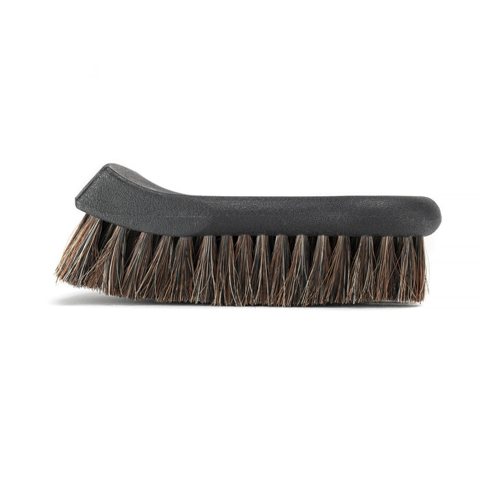 Soft Horse Hair Leather & Plastic Brush