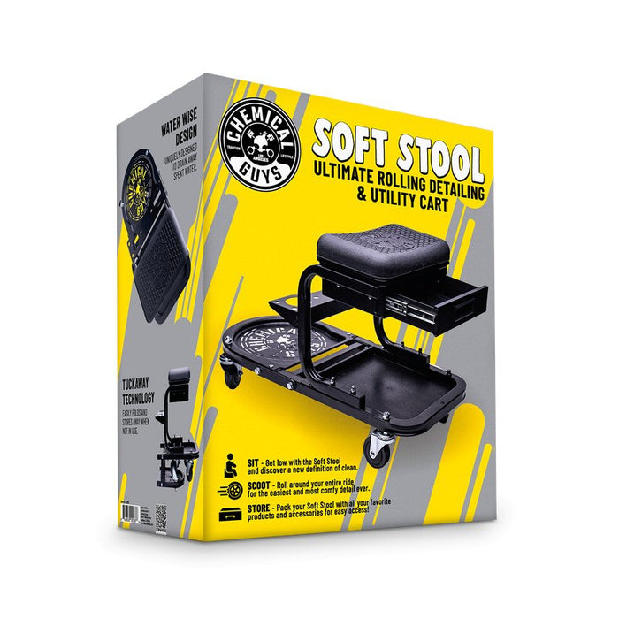 Soft Stool Ultimate Utility Detailing Trolley /Cart