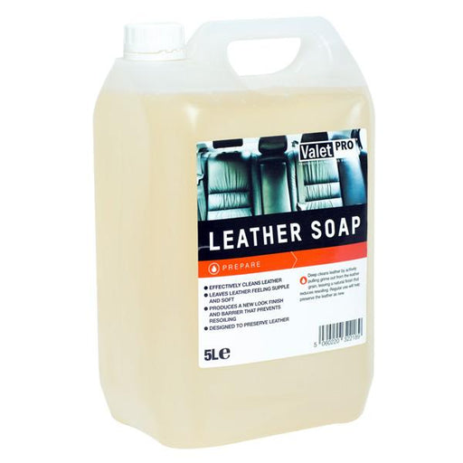 ValetPRO Leather Soap - Lovecars - ValetPRO UK - Interior Care - VPLEATHERSOAP5000ML - 5060220322189