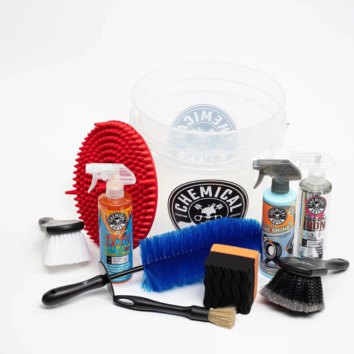 Wheel Kit 5 - Adding Stiff Tyre Brush - lovecarsnz - Chemical Guys - Cleaning - ZC272B -