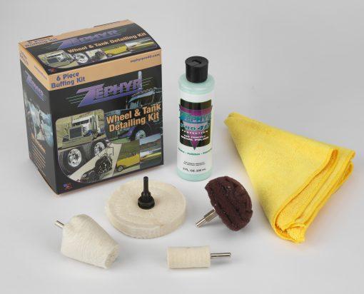 WHEEL & TANK DETAILING KIT - lovecarsnz - Zephyr - Metal Polish - BUFFKIT06 -