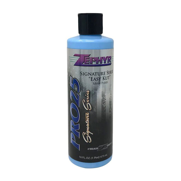 Zephyr Pro25 Metal Polish - less cut, higher shine (473ml, 16oz) - lovecarsnz - Zephyr - Metal Polish - PRO25016 -