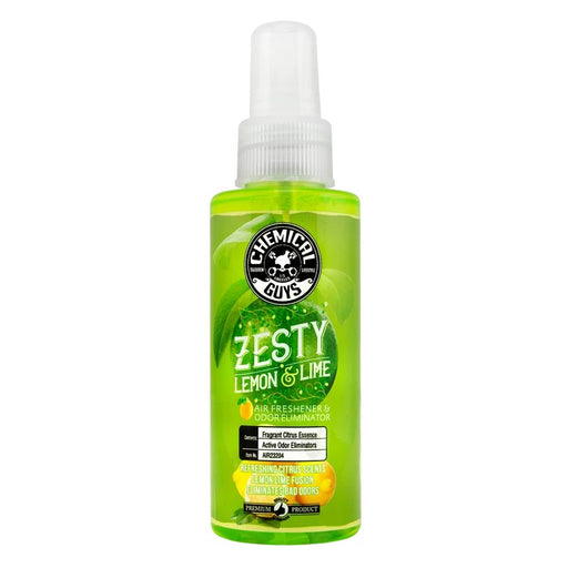 Zesty Lemon Lime Scent Air Freshener And Odor Eliminator, 4 fl. oz - lovecarsnz - Chemical Guys - Interior Cleaning - AIR23204 - 0811339029989